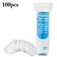 thumbnail image 1 of 100 Pcs Tampons de Coton Cosmétiques Professionnels pour Démaquiller Coton Rond, 1 of 8