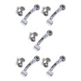thumbnail image 1 of Goriertaly Universal Motorcycle Brake Master Fluid Reservoir Oil Cup Bracket Sleek and Efficient Gray 5Set, 1 of 6