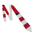 thumbnail image 6 of Fuzoiu USA Canada Flag Print Men's Necktie,Business Necktie,Mens Ties for Business Wedding Graduation, 6 of 7