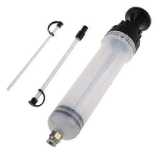 Oil Suction Syringe,200ml Brake Fluid Syringe,Oil Fluid Extractor,Liquid Extractor and Filling