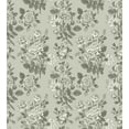 thumbnail image 3 of Grey Duvet Cover Set, Tree Leaves Sketchy Based Reflective Japanese Nature Inspired Graphic Art Print, Decorative 3 Piece Bedding Set with 2 Pillow Shams, Queen Size, Sage Green, by Ambesonne, 3 of 3