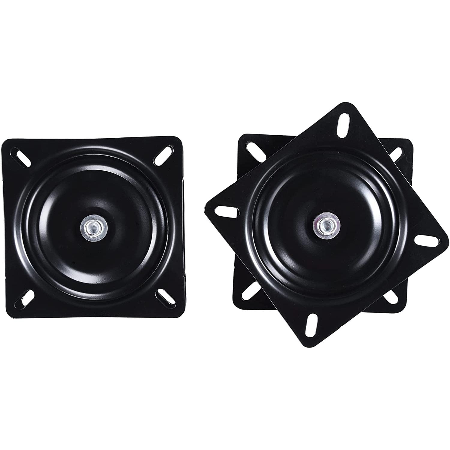 2 Pack 8 Inch Bar Stool Swivel Plate Replacement,360 Degree Swivel