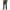 Gray, variant on SwiftWear Black Ribbed Pants Men Drawstring Elastic Waist Sweatpants Loose Fit Wide Leg Casual Pants Trousers S