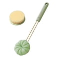 thumbnail image 1 of onlyliua para Interior/Exterior Cepillo de Ducha de Pelo Suave con Mango Largo Cepillo de Baño Cepillo de Espalda Cepillo de Limpieza de Espalda para Adultos, 1 of 3