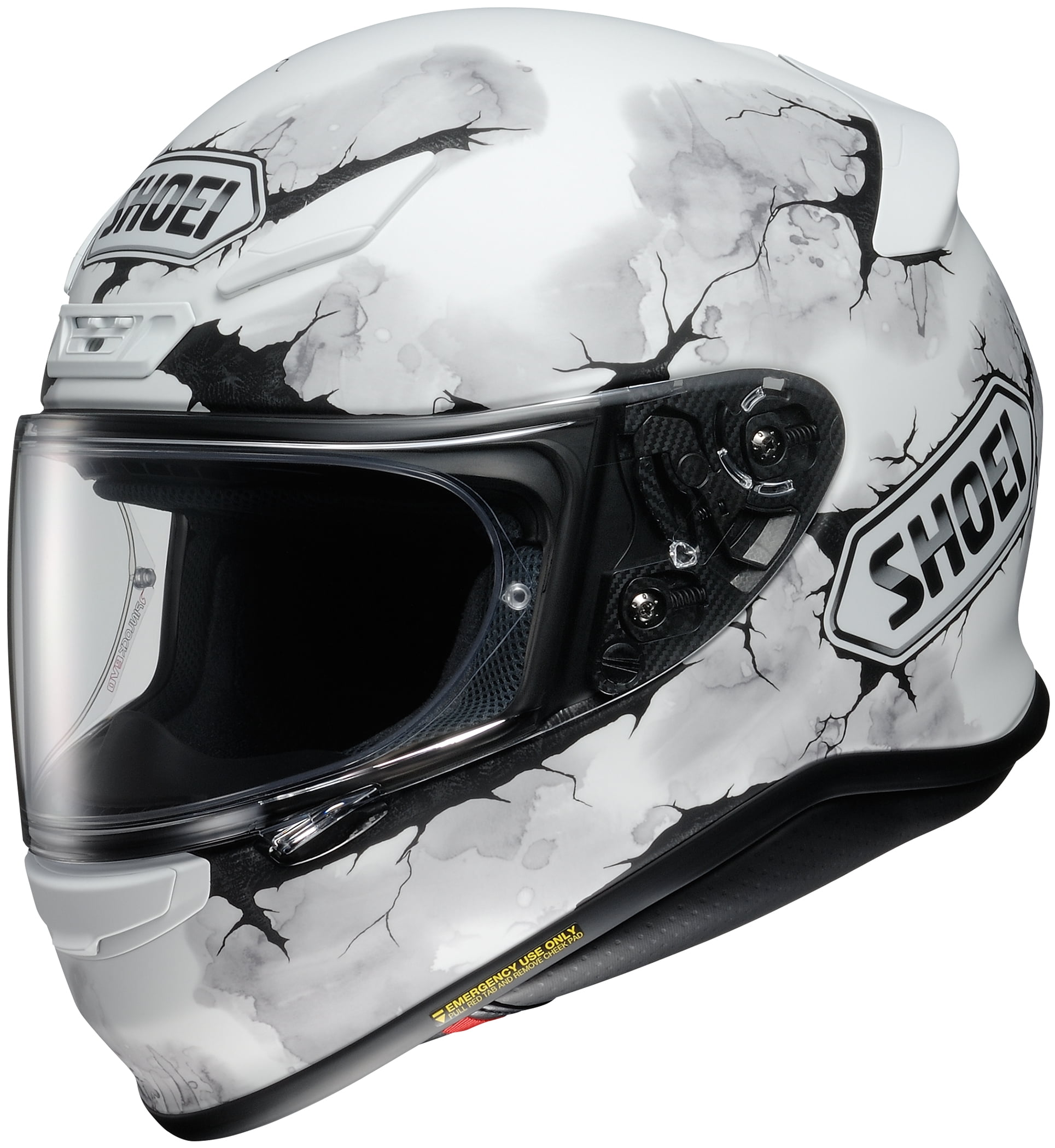 Shoei RF-1200 Ruts Helmet White MED 0109-2806-05 - Walmart.com