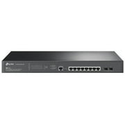 محول Jetstream 8-port 2.5gbase-t و2-port 10ge Sfp+ L2+ المُدار مع 8 منافذ
