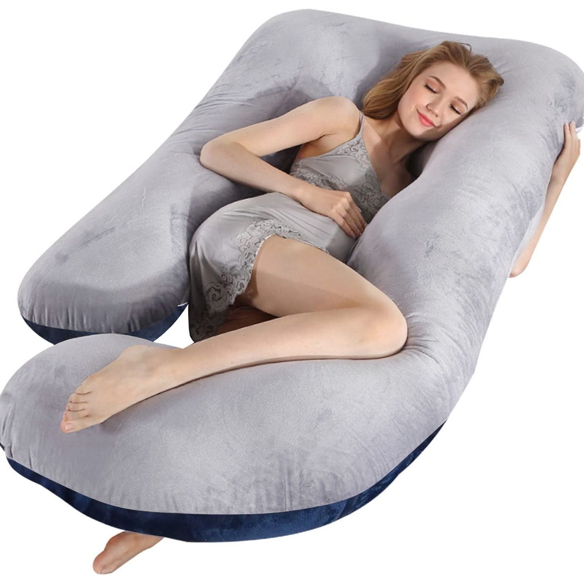 Pregnancy Pillow Maternity Belly Contoured Body C Shape Extra Comfort By Poraty 