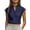 Navy01, variant on TGSLY Women's Halter V Neck Linen Tank Tops Lightweight Soft Sleeveless Halter Blouses Relaxed Flowy Fit Dressy Casual Solid Color Vsst XL
