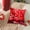 A, variant on maho Christmas Pillows Christmas Print PillowCase Linen Sofa Cushion Cover Home Decor Cushion Cover Family Pillowcase