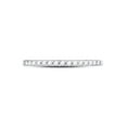 thumbnail image 2 of FB Jewels 14kt White Gold Womens Round Diamond Slender Stackable Wedding Band 1/6 Cttw, 2 of 4