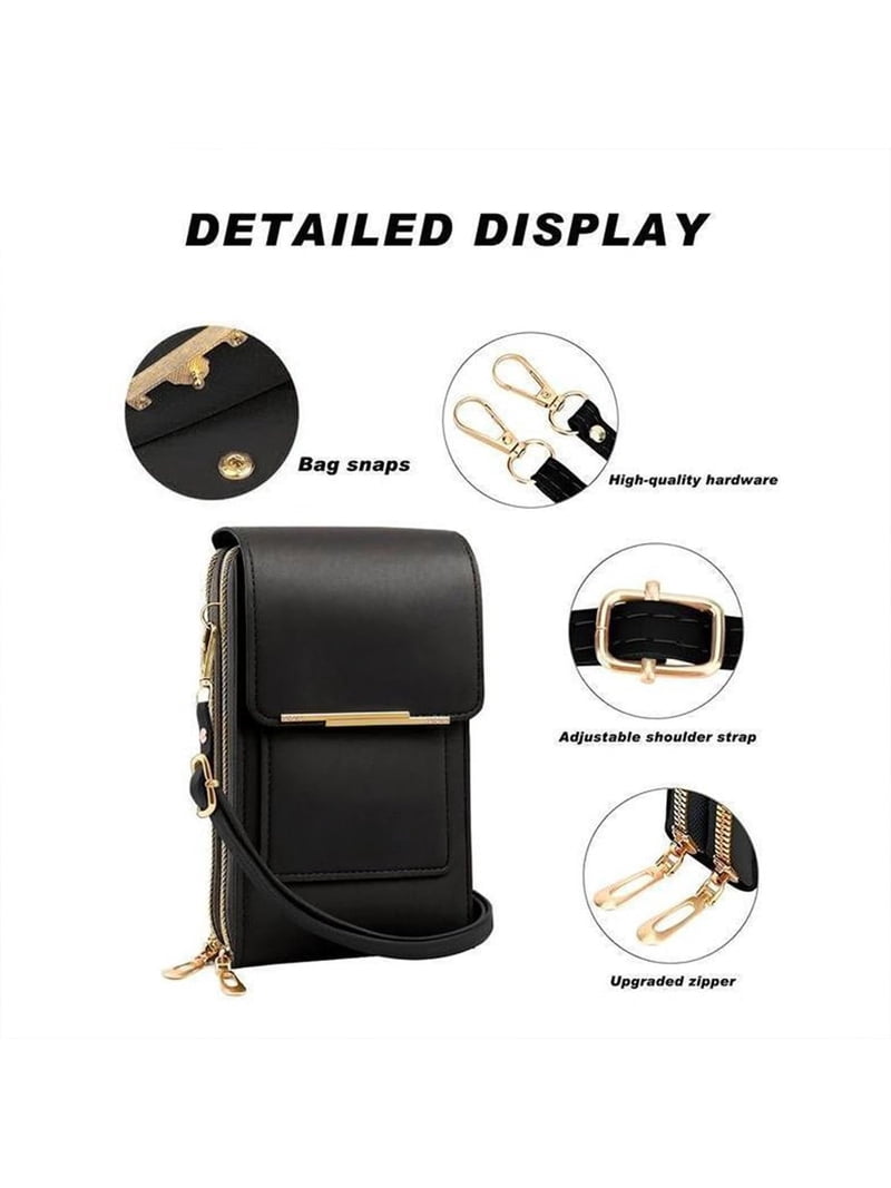 Pinklizeosh Crossbody Phone Wallet, 2026 Trendy Minimalist Elegant
