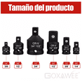 thumbnail image 2 of Juego de Adaptadores Para Dados Y Llaves De Impacto 6 Pz BLOOSOM Negro/Rojo, 2 of 4