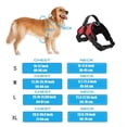 thumbnail image 3 of No Pull Dog Harness for Large Dogs | Front Clip Reflective Adjustable Dog Harness and Leash Set for Large and Extra Large Sized Dogs, Blue, 1 Pack, 3 of 5