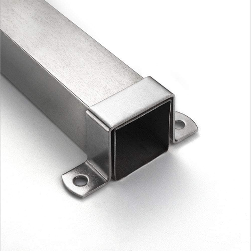 U Shaped Connector Bracket Heavy Duty Bar Security Holder Bracket for Bar Holder Strut Channel Door Closed 12 Pieces (L)