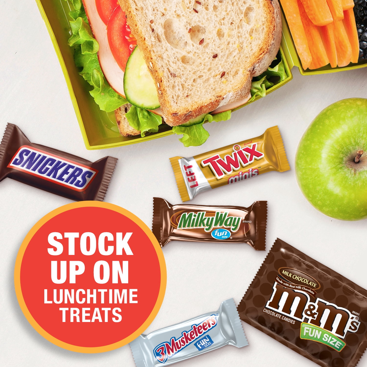 M&M'S, Twix, Snickers & More Bulk Chocolate Candy - 145ct Variety Bag