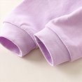 thumbnail image 6 of NOLDARES Toddler Baby Boy Fall Winter Outfits Clothing Set 2pcs Colorful Print Long Sleeve Sweatshirt Tops Elastic Joggers Pants Clothes(Purple,18-24 M), 6 of 9