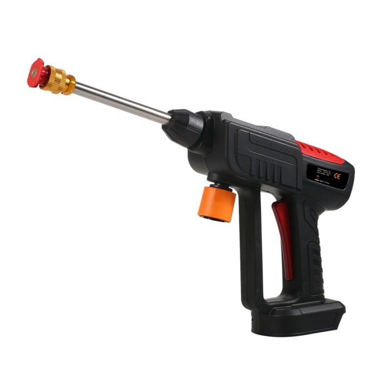 Car Cordless Power Washer 300W Faucet Self Priming Multifunctional Cleaning Machines with 6 in 1 Nozzle Auto