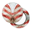 thumbnail image 2 of Daiia Patriotic Butterfly Floral Stool Covers Round,Round Bar Stool Covers Waterproof Bar Chair Covers Washable Stool Cushion Slipcover for 12-14 Inch Chair-13 inch, 2 of 7