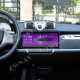 thumbnail image 4 of ZWNAV 15.8 inch Android 15 Car Radio For Mercedes-Benz Smart 2011-2015 HD Multimedia Video Player Navigation GPS DVD 4G DSP Stereo Bluetooth, 4 of 14