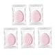 thumbnail image 1 of 5 esponjas para mezclar con los dedos, herramientas de maquillaje de belleza, suaves para crema reparadora. Rosa, 1 of 9
