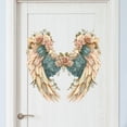 thumbnail image 2 of Adhesivos de pared creativos con alas de flores y plumas de PVC, 50 x 50 cm, 2 of 4