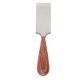 thumbnail image 1 of Cuchillo para desbastar cuero Cuchillo para cuero con mango de madera plano de acero inoxidable resistente Herramienta para cortar bordes de cuero para bricolaje, 1 of 10