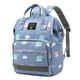 thumbnail image 3 of Bolsa de pañales de gran capacidad para mamá, mochila impermeable de viaje al aire libre, bolsa de maternidad para pañales de bebé, bolsa de viaje para cochecito, 3 of 4
