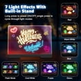 thumbnail image 3 of Pizarra LED recargable Doodle Glow de 16 pulgadas con 7 colores, 3 of 7