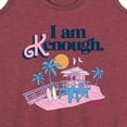 thumbnail image 3 of Barbie The Movie - I Am Kenough Lifeguard Stand - Women's Racerback Tank Top, 3 of 5