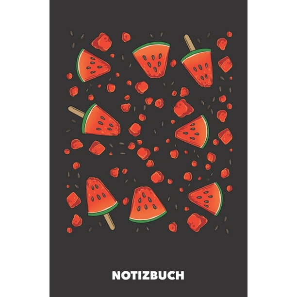 Notizbuch Wassermelonen Explosion Din A5 Kariert 1 Seiten Fur Kreative Trendsetter Schwarz Paperback Walmart Com Walmart Com