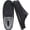 Black, variant on Slipper for Men with Arch Support,Cotton-Blend Memory Foam House Slippers for Men Warm Strips Fluff Plush Wool-like Clogs with Rubber Sole Spring Grey Size 11