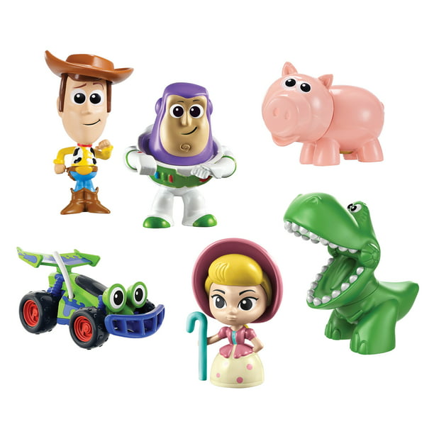 Disney Pixar Toy Story Minis Andy S Room 6 Pack Characters Walmart Com Walmart Com