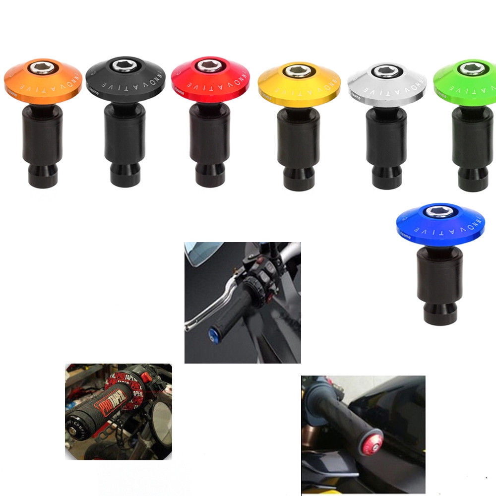 Universal 7/8" Motorcycle Dirt Bike Moto Handle Bar End Cap Weight Plugs Slider Universal 7/8" Motorcycle Dirt Bike Moto Handle Bar End Cap Weight Plugs Slider
