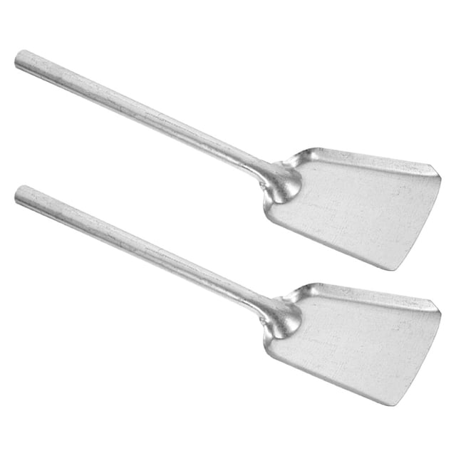 SEWACC Lot de 2 Outils de Cheminée Intérieure Pelle Fer Entretien de Cheminée pour Adultes