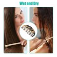 thumbnail image 5 of Unique Bargains 2 Pcs Anti-Static Hair Comb Wide Tooth for Thick Curly Hair Hair Care Detangling Comb Brown, 5 of 6