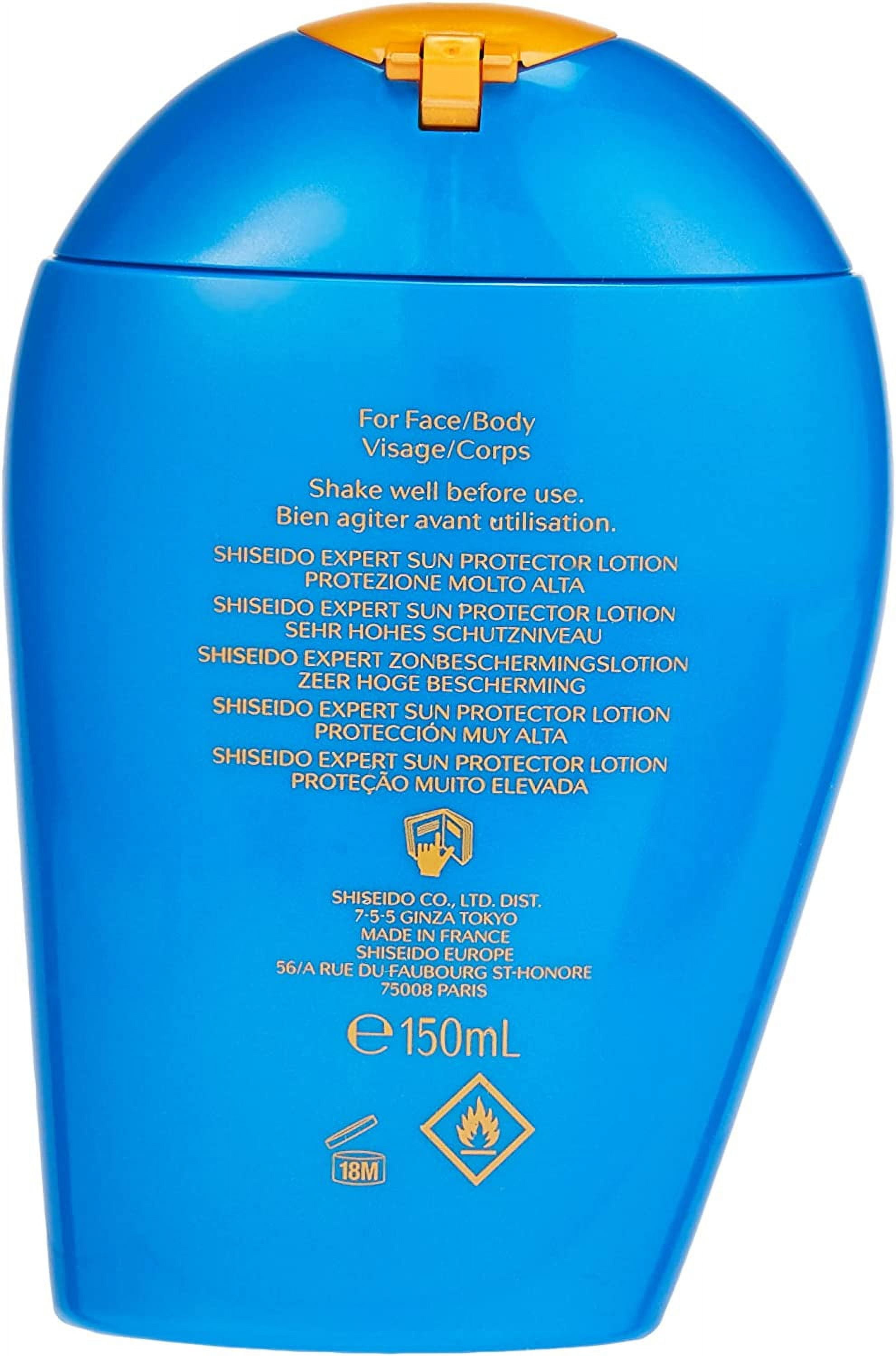 Sun Protection Face and Body Lotion - Shiseido Expert Sun