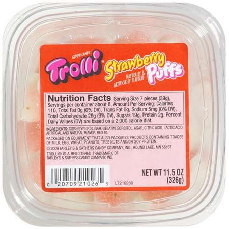 Trolli: Strawberry Puffs, 11.5 Oz