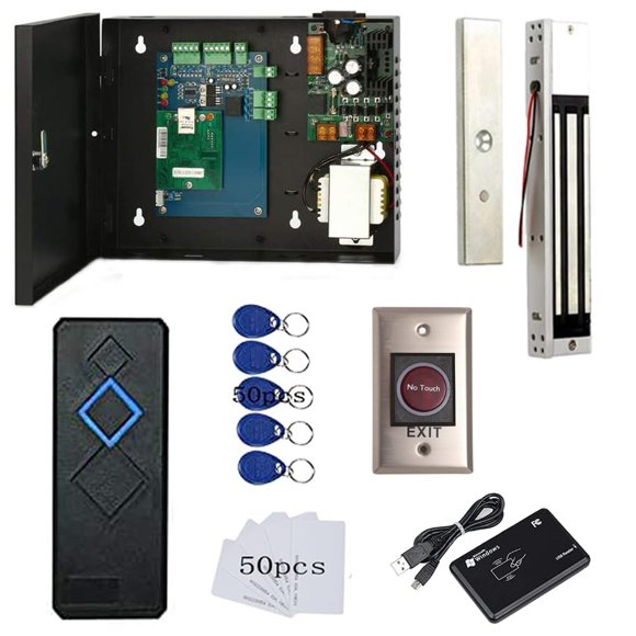 Sistema magnético de control de acceso a puertas MENGQI-CONTROL 600 libras