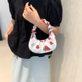 thumbnail image 2 of ZB1845 Bolso pequeño mujer con bolso nube plisado con fresas moda-PZ20240716014860 blanco, 2 of 9