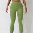 thumbnail image 3 of Summer High Waist Pants Butt Lift Slim-Fit Pants High Elastic Fitness Pants, 3 of 5