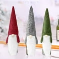 thumbnail image 4 of Wine Bottle Cover Delicate Reusable Anti-fade Fine Workmanship Adorable Holiday Gifts Universal Christmas Gnome Dwarf Wine Bottle Gift Bag Party Supplies, 4 of 8