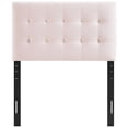 thumbnail image 4 of Modway Lily Biscuit Tufted Twin Performance Velvet Headboard in Pink, 4 of 8