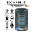 thumbnail image 1 of Bocina Bluetooth, Altavoz Portátil 10 Pulgadas, Mini Bocina de RGB, Sonido Estéreo TWS, Batería de 1800 mAh Larga Reproducción, 1 of 10