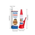 Guguyeah Light Glue Car Bumper Glue Food Glue for Ceramics Glue