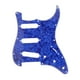 thumbnail image 1 of Golpeador de guitarra de 11 agujeros con placa de protección de metal impresa en 3D para EE. UU. y México. Perla azul, 1 of 4
