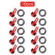 thumbnail image 4 of 10 Uds. Anzuelo de pesca para señuelos de caña de pescar soportes de seguridad (rojo), 4 of 6