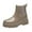 Khaki, variant on Rain Boots Women Non Slip Detachable With Inside Rain Boots Waterproof Rubber Water Shoes Women's Rubber Boots Beige 41