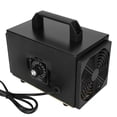 thumbnail image 2 of Máquina generadora de ozono, purificador de aire portátil, limpiador negro con temporizador, accesorios industriales, enchufe europeo 220V 15 g/h, 2 of 10