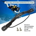 thumbnail image 2 of Mantenga el buceo 2 piezas PP MANGE PANTALLA PANTALLA PANTALLA PANEL PANTALLA KAYAK Reemplazo de pasamanos Hardware de canoa con tornillos con cable Eigraketly OD002598-02B, 2 of 5