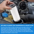 thumbnail image 4 of Automatic Transmission Oil Filter CVT Oil Cooler Filter Fit for Audi A3 2016-2018 No.0BH325183B/0BH325183A - Pack of 4, 4 of 6